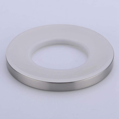 Lavandino d'argento cromato della nave degli accessori del lavabo che monta Ring For Home Bathroom