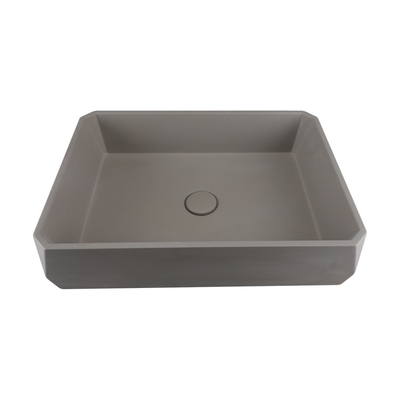 Taupe Clay Tavola in argilla Concreto Vasca da lavaggio Finitura opaca