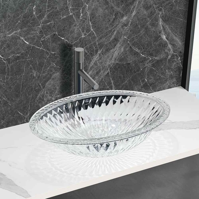 Eleganti lavandini da bagno con finitura liscia, moderni e funzionali