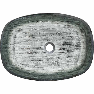 lavandino rettangolare della nave di ultima della mano dello scolo di 45mm grande lunghezza del lavabo 40mm