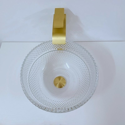 Il bagno alzato profondo della ciotola affonda l'imbarcazione Crystal Clear Washing