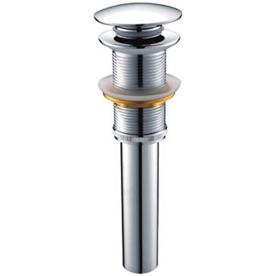 La pompa di scolo d'argento delle acque reflue 45mm Dia Washbasin Faucet Pop Up vuota l'argento cromato