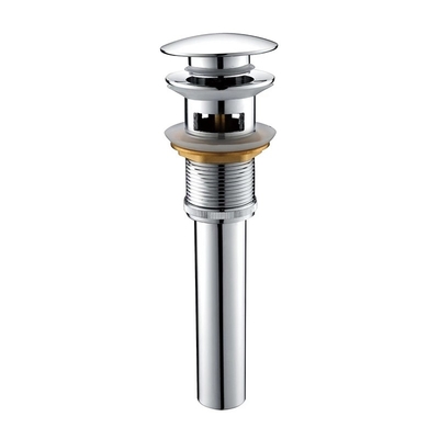 La pompa di scolo d'argento delle acque reflue 45mm Dia Washbasin Faucet Pop Up vuota l'argento cromato