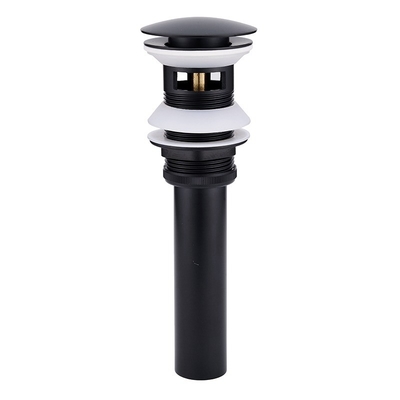 Lavandino residuo d'ottone Matt Black Finish del bacino del lavandino del rubinetto della pompa di scolo dell'acqua di pop-up