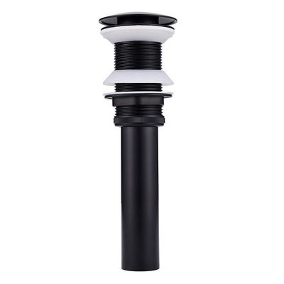 Lavandino residuo d'ottone Matt Black Finish del bacino del lavandino del rubinetto della pompa di scolo dell'acqua di pop-up