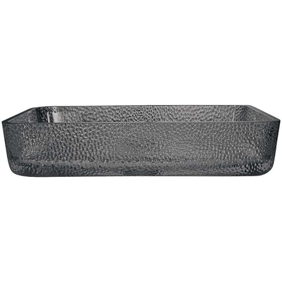 Bagno fumoso 105mm liscio della ciotola di Grey Rectangular Vessel Sinks Wash