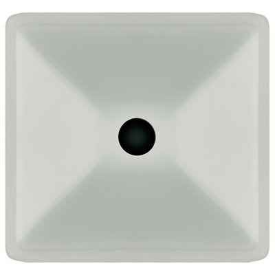Versi i lavabi con un imbuto a forma di del bagno ha laccato la ciotola bianca di vetro temperata del lavandino del bagno