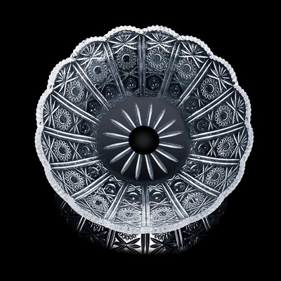 Ciotola di vetro antica del lavabo intorno a progettazione italiana del ripiano artistica