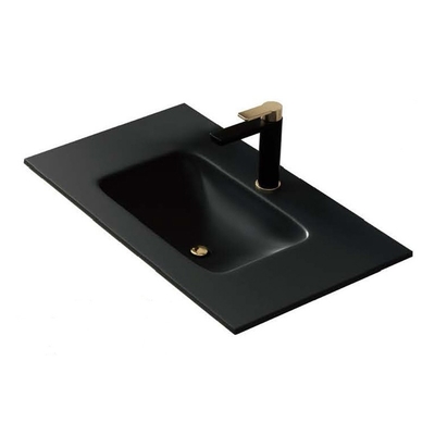 Il bagno il ripiano del tavolo di vetro temperato che del lavandino ha temperato il vetro ha personalizzato 60cm - 200cm