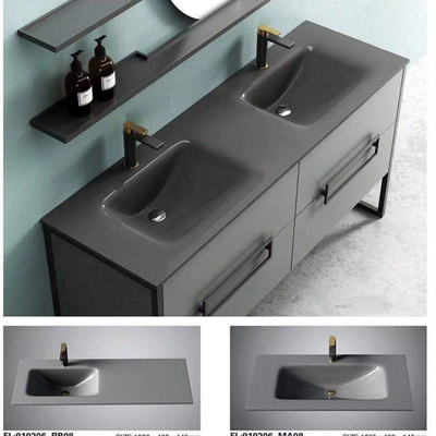 Il Governo ha temperato il controsoffitto d'ottone di vetro di vanità del bagno dello scolo di forma di imbuto del lavandino con il lavandino
