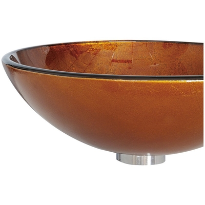 145mm ha temperato il controsoffitto di vetro del bagno del lavandino nessuna resistenza del graffio del foro con stagnola