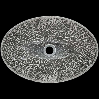 Ultimo lavandino ovale del bagno del lavabo della mano a 19,6 pollici * progettazione a 14,2 pollici dell'Italia artistica