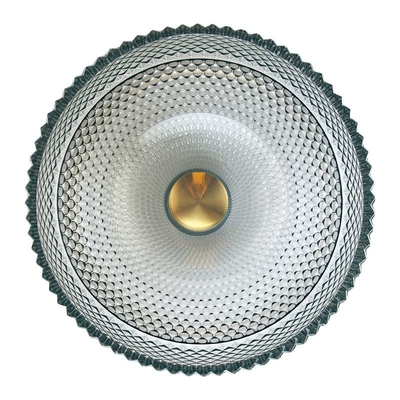 Crystal Glass Round Countertop Basin moderno per il bagno
