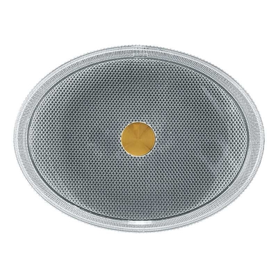 Bacini di vetro ovali Crystal Clear Sink Oval Shaped della nave di stile europeo