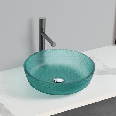 Vasca da bagno vasca da bagno vasca da lavaggio in vetro impermeabile 45 mm 1,75 pollici buco di scarico