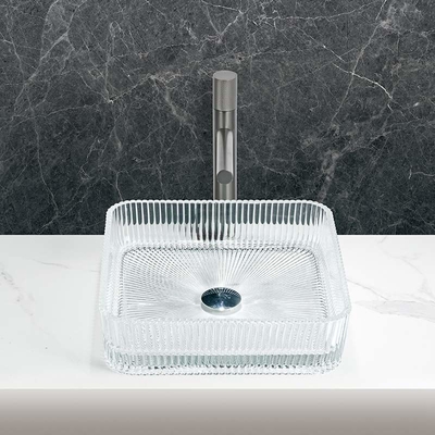 Vasca da bagno trasparente rettangolare Spessore 12 mm Durabilità duratura