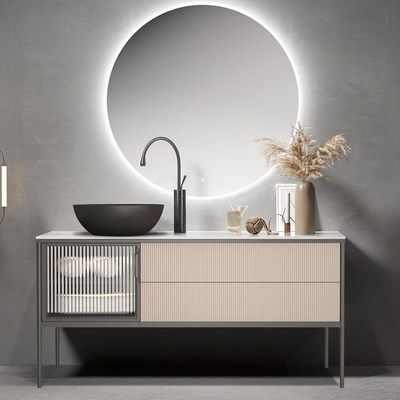 Installazione sul bancone Tipo bagno Vasca da bagno Con superficie in cemento