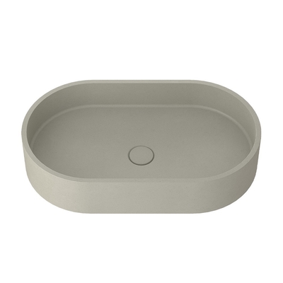 Pop Up Drain Concreto Vasca da lavaggio Vasca da bagno di forma ovale