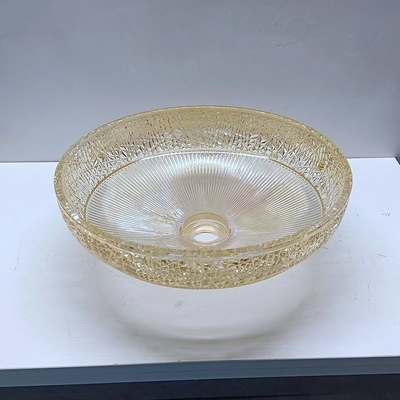 Lavabo di bagno resistente in vasche da bagno di colore oro ricco