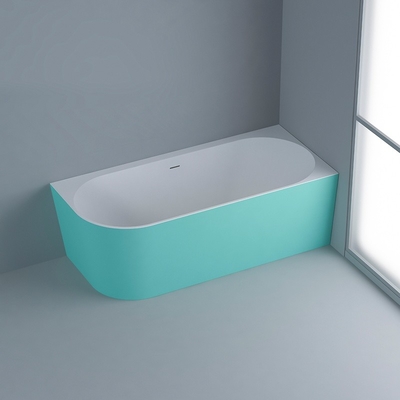 Bagno fresco acrilico in piedi bianco colore personalizzato per il bagno
