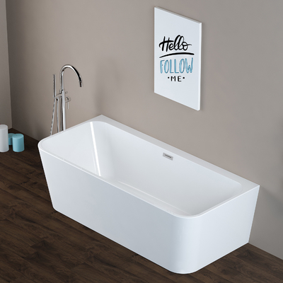 Vasca da bagno fresca in foglio acrilico puro 150cm 160cm 170cm 180cm Dimensione