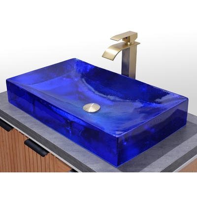 Vasche da bagno rettangolari vetrate